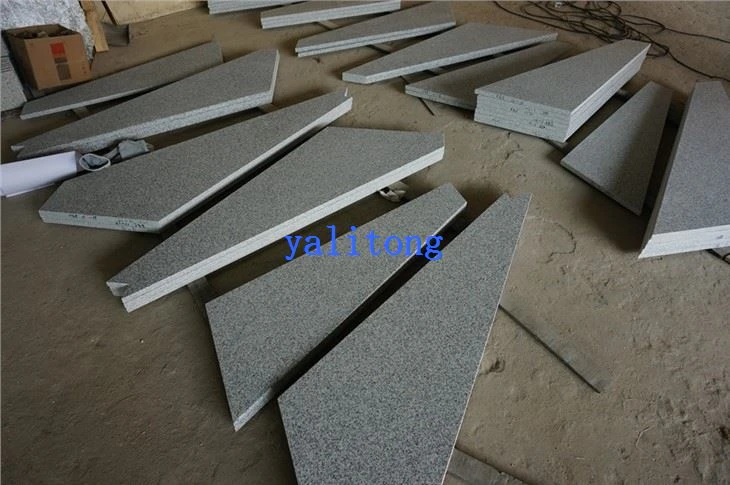 White Granite Staircase